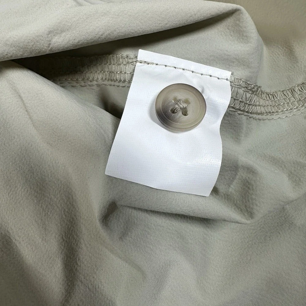 Bills Khakis Men's Short Sleeve Shirt Light Beige Size XXL Two Pockets NWT